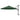Wandparasol met metalen paal 300 cm groen