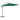 Zweefparasol met stalen paal 250x250 cm groen