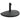 Parasolvoet halfrond 15 kg polyresin zwart