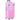 Make-up trolley aluminium roze
