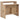 Bartafel met 2 tafelbladen 130x40x120 cm eikenkleurig