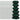 Gaashek 0,8x25 m staal groen