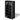 Schoenenkast met hoes 58x28x106 stof zwart