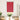 Rolgordijn verduisterend 60 x 120 cm rood