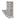 Opbergkast met 4 weefmanden hout wit