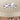 Plafondlamp witte en paarse acryl kristal bladeren 3xE14