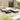 6-delige Loungeset met kussens poly rattan bruin