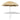 Strandparasol kantelbaar Hawaii-stijl
