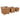 3 st Plantenbakken verhoogd bamboe met nylon voering