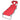 Ligbed inklapbaar met hoofdkussen gepoedercoat staal rood