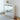 Schoenenkast tweelaags met spiegel 63x17x67 cm wit