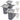 LED-Grondspots buiten 3 stuks vierkant