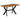 Eettafel 140x70x75 cm massief acaciahout