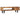 Tv meubel 140x30x40 massief acaciahout