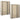 Kledingkasten opvouwbaar 2 st 110x45x175 cm stof crème