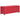 Bankje met opbergvak 116 cm kunstleer rood