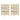 Opbergrekken met 3 stoffen manden 2 st cederhout beige