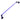 Aquariumlamp met klemmen LED 90-105 cm blauw en wit