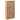 Schoenenkast 55x20x104 cm massief walnotenhout