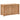 Wasmand 77,5x37,5x46,5 cm massief walnoothout