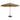 Parasol met draagbare voet taupe