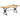 Eettafel 180x90x76 cm massief mangohout