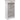 Schoenenkast 50x28x98 cm paulowniahout grijs