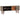 Tv-meubel 130x30x46 cm massief ruw mangohout grijs