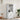 Wandkast 80x40x170 cm Mexicaans grenenhout Corona-stijl wit
