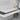 Inbouwwastafel 101x39,5x18,5 cm keramiek wit