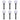 Tuinpadlampen 6 st met grondpin LED 20 cm