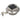 Solarlampen 12 st LED rond 12 cm wit