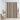 Gordijn verduisterend met metalen ringen 290x245 cm beige