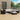 8-delige Loungeset met kussens poly rattan bruin