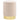 Kruk fluweel 28 x 36 cm abrikoos- en goudkleurig