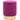 Kruk fluweel 28 x 36 cm paars en goudkleurig