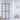 Inloopdouchewand 100x195 cm mat gehard glas