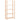 Opbergrek 5-laags 80x38x170 cm massief grenenhout 250 kg
