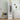 Kledingkast met lades 50x50x200 cm bewerkt hout hoogglans wit