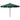 Parasol met houten paal 330 cm groen
