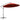 Zweefparasol met aluminium paal 3 m terracotta