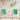 Tuinstoelkussens lage rug 2 st 100x50x3 cm oxford stof groen