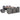 11-delige Tuinset poly rattan en acaciahout antraciet