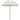Parasol met stalen paal 240 cm zandkleurig