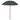 Parasol met stalen paal 180 cm antracietkleurig