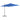 Zweefparasol met stalen paal 250x250 cm azuurblauw