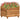 Plantenbak verhoogd 50x40x38 cm gerecycled teakhout en staal