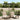 Parasol met aluminium paal 2x1,5 m antracietkleurig