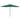 Parasol met metalen paal 390 cm groen