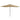 Parasol met metalen paal 390 cm taupe